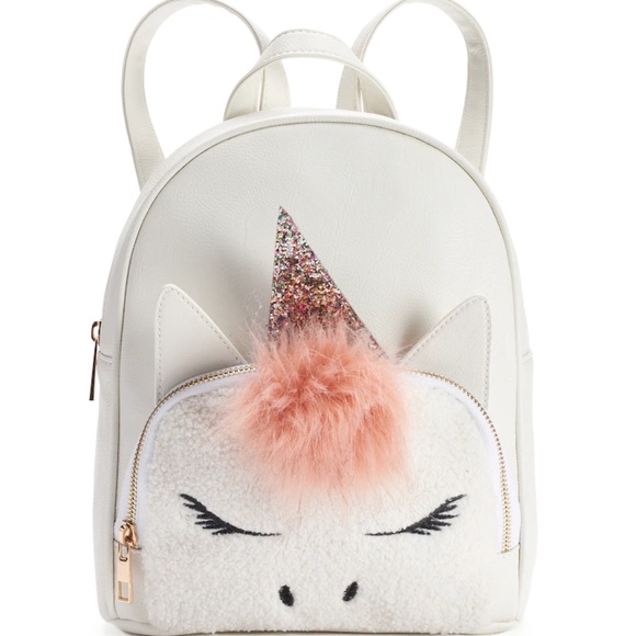 unicorn face backpack
